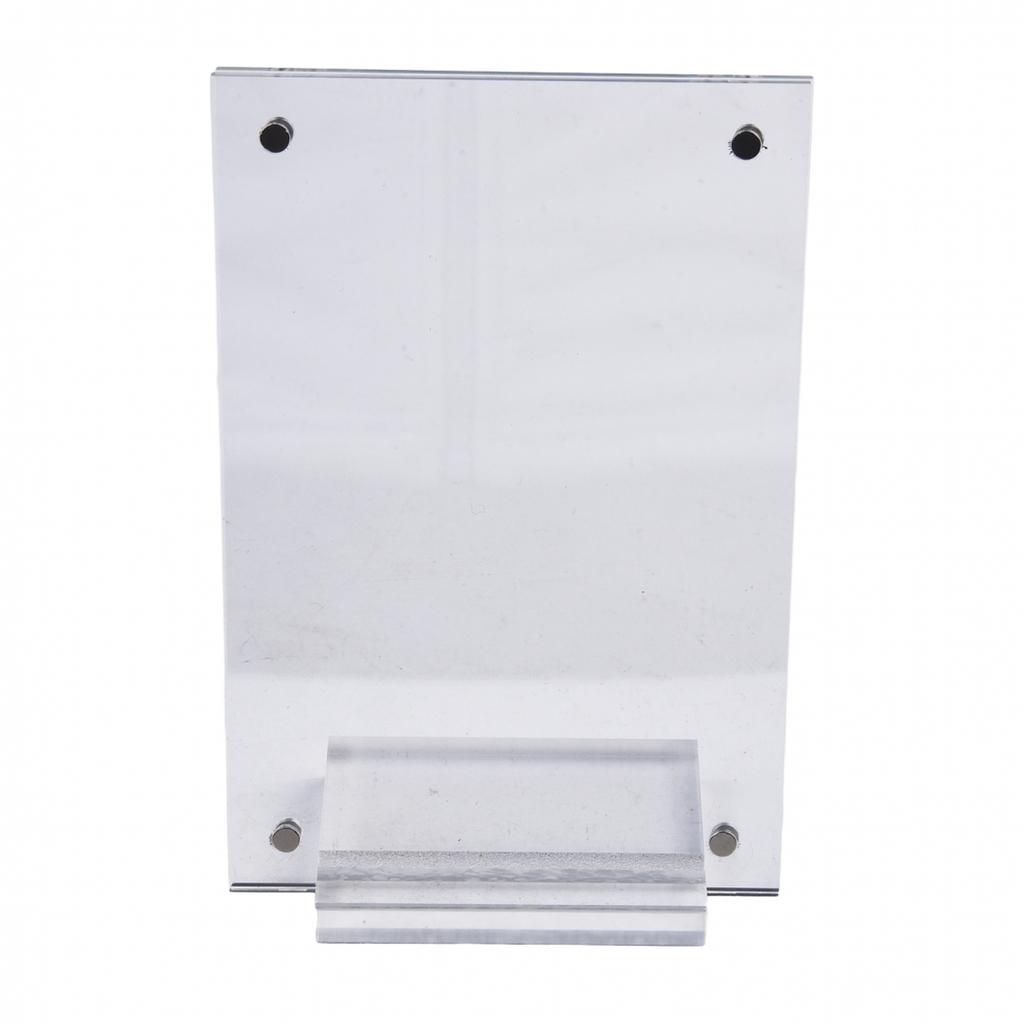 1pc Photo Frame Acrylic Table Card Stand Certificates Authorization Cards
