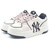 MLB Scarpe da Skateboard Basse Resistenti all'Abrasione con Rivestimento Spesso Unisex Rosa Bianco 3ASXCA12N-50WHS(Team1284- )