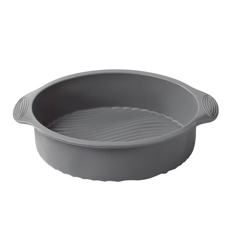 9 Inch Silicone Round Cake Mold Nonstick Baking Pan Mousse Dessert Cake Pan Kitchen Bakeware for Oven Pastry Muffin Cake Tools