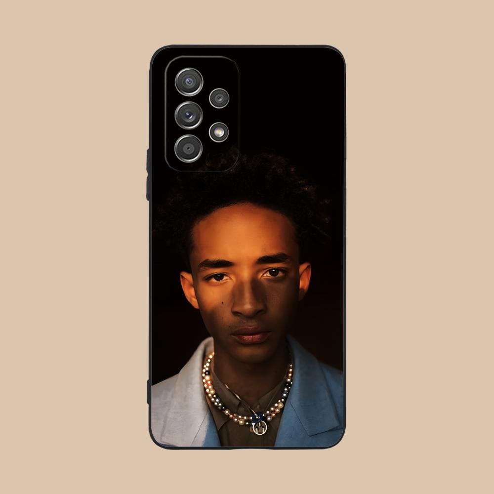 Jaden Smith Matte TPU Mobile Phone Case for Samsung Galaxy M55 54 42 35 34 33 32 23 22 15 14 13 12 F55 5G Colorful Cover