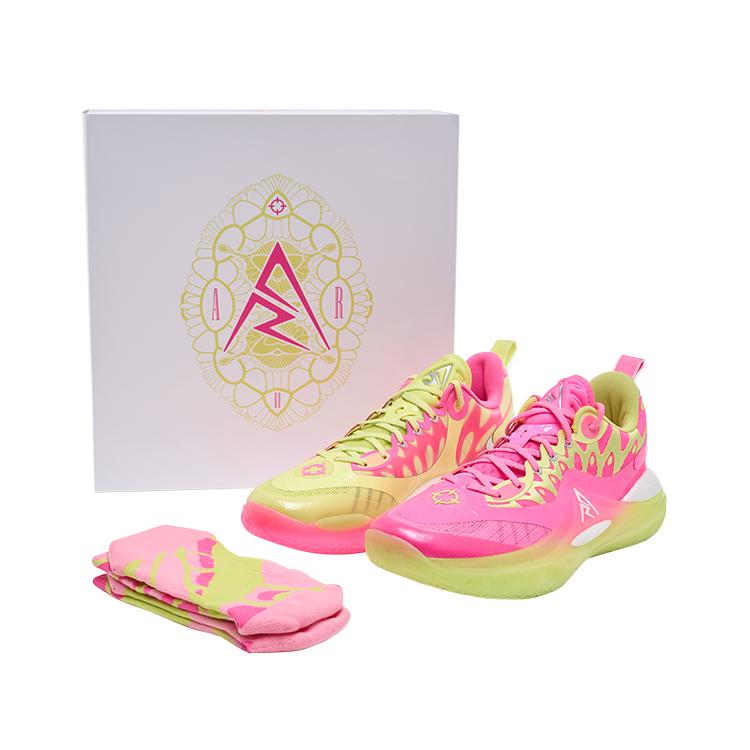 RIGORER AR2-Fusion Low-Top Basketball Shoes for Men with Shock Absorption Anti-Slip & Wear-Resistant Technology Z324460101