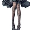Calze Autoreggenti con Motivo Ragnatela Design Elasticizzato Casual per Vestirsi Calze Lunghe Trasparenti Sopra il Ginocchio per Donna Calzetteria