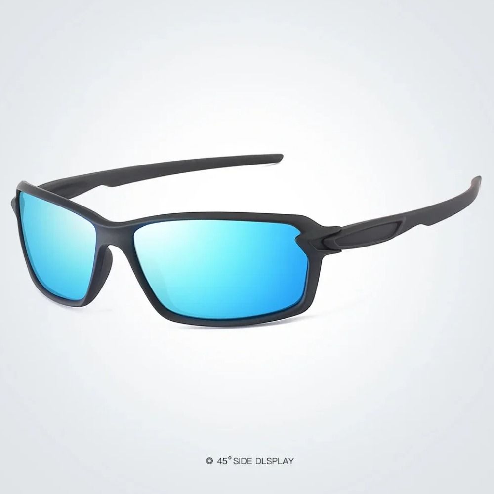 Square Frame Cycling Sunglasses Lightweight Outdoor Sports Glasses  Climbing Skiing