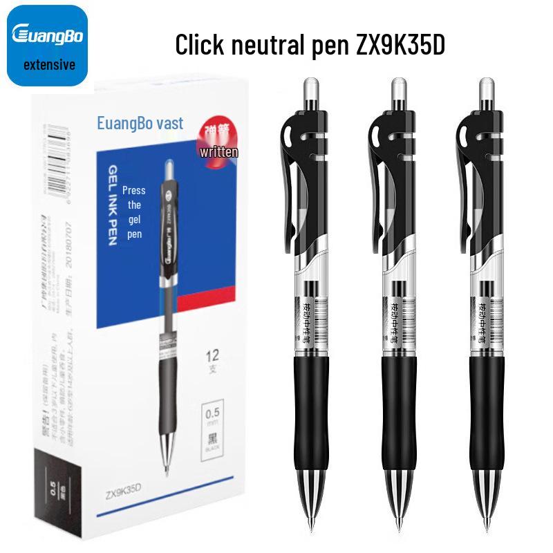 

Neutral 0.5mm K35 Click Pen: Black, Red & Blue Ink for Office & School 0.5mm
