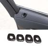 For BMW X3 G01 X4 G02 2018-2021 Inner Door Carbon Fiber Bolt Lock Down Ring Trim