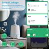 Zigbee 3.0 Smart Tuya Temperature Humidity Sensor APP Remote Control Thermometer For Smart Home Work With Alexa ZHA Zigbee2Mqtt
