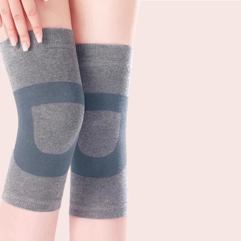 1Pair Cushion Pressure Knee Patella Support Breathable Sport Knee Wrap  Basketball Running