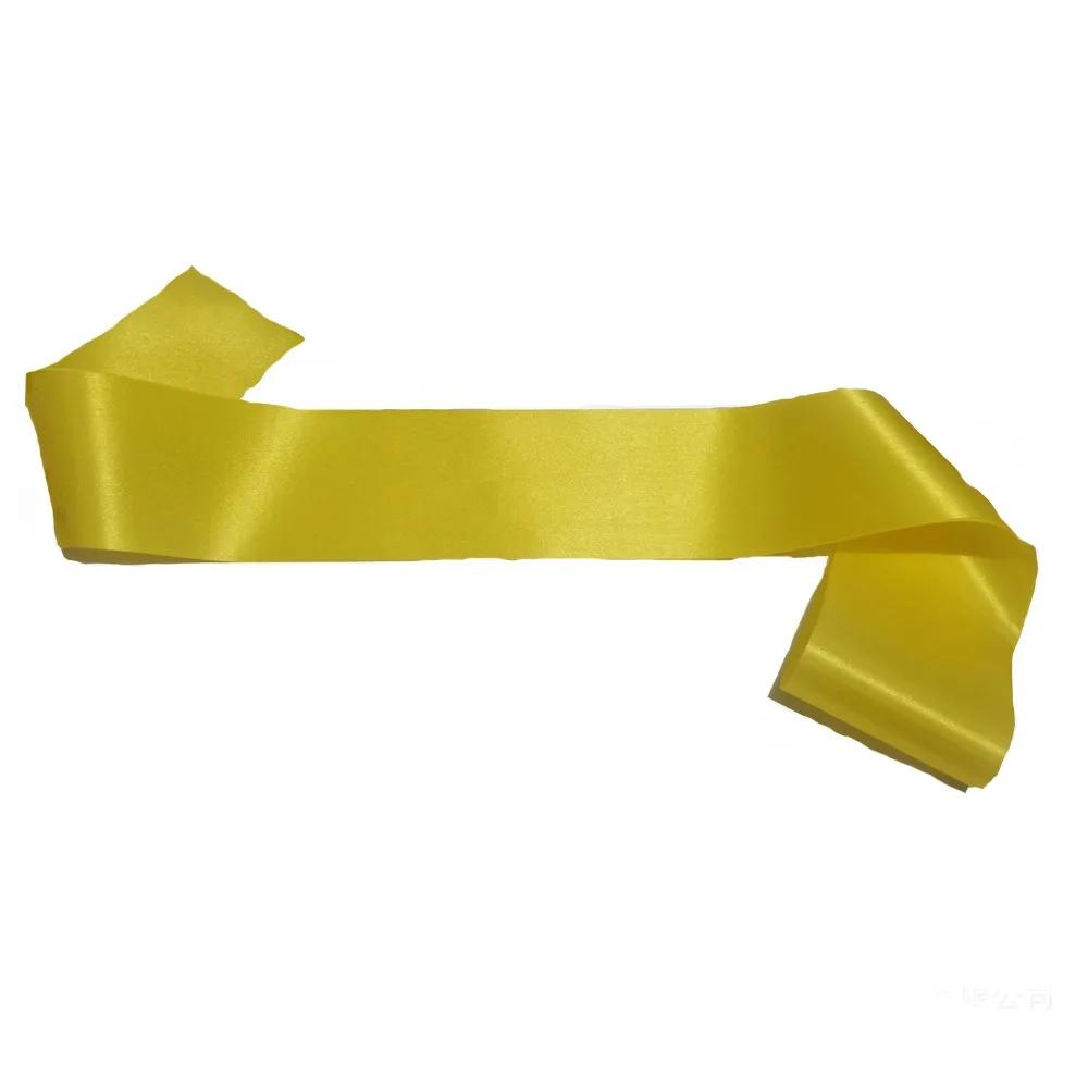 

NEW Portable High Quality Personalized Birthday Party Sash Decorations DIY Prom Queen Sash Groom Sash Award Ceremony жёлтый