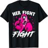 Breast Cancer Her Struggle Is Our Struggle Tshirt In October We Wore a Blouse with a Pink Ribbon Pattern