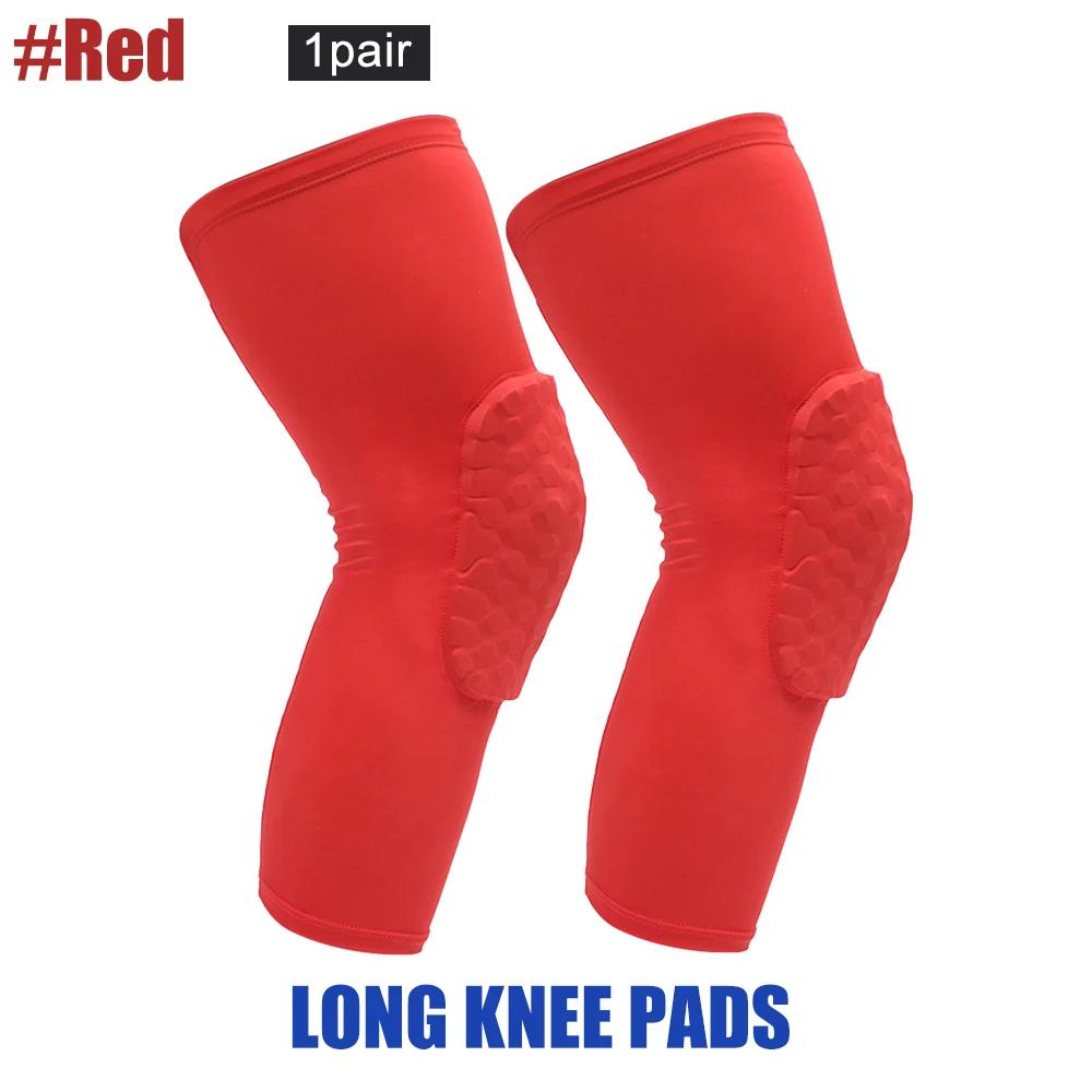 Honeycomb Knee Pads Basketball Sport Kneepad Volleyball Knee Protector Brace Support Football Compression Leg Knee Sleeves