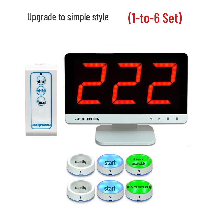 Electronic Competition Buzzer & Scoring System