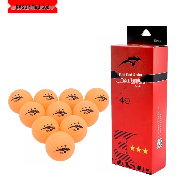 Kuangshen 3-Star Table Tennis Balls (10-Pack)