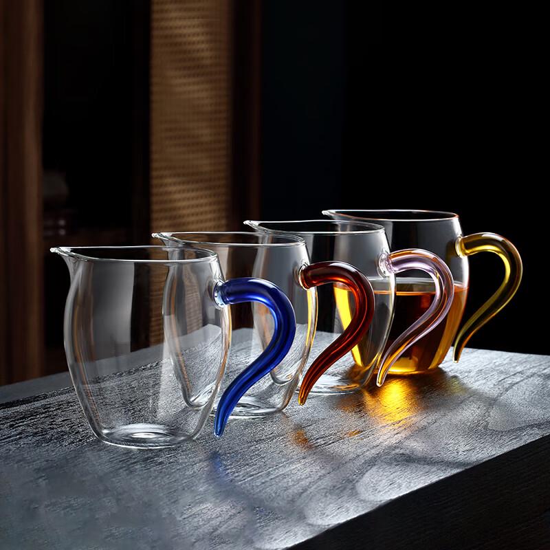 Heat-Resistant Glass Fair Tea Cup with Filter