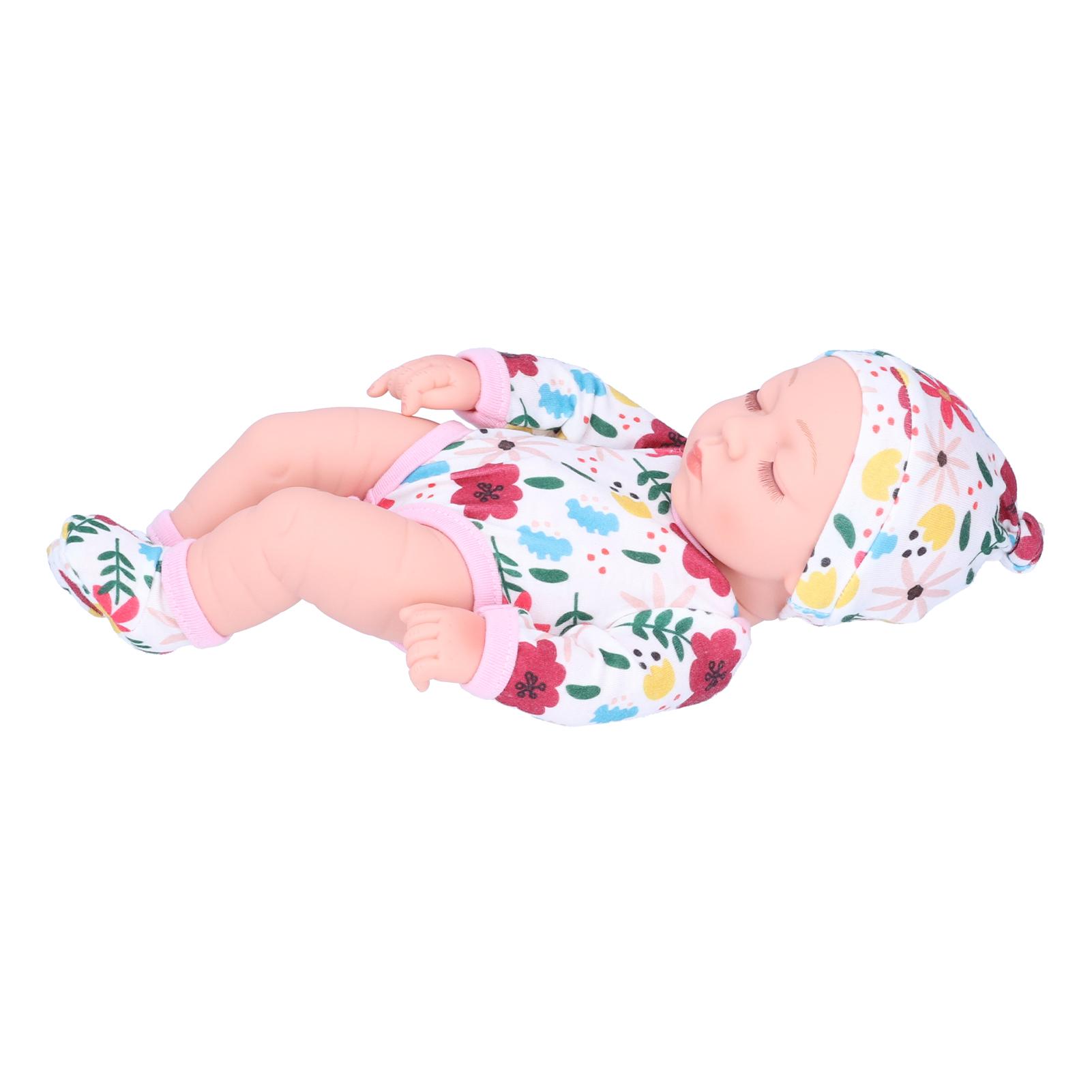 Simulated   Cute Doll   Baby Doll Kid Birthday Gift with Colorful Clothes 25cm