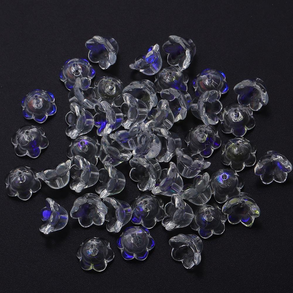 

Gradient Lily of the Valley Floral Beads - DIY Hairpin Accessories 50 pcs/bag approx. 12x7.5mm hole approx. 1.5mm