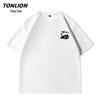 TonLion Men's JTS Cat Print Short Sleeve T-Shirt