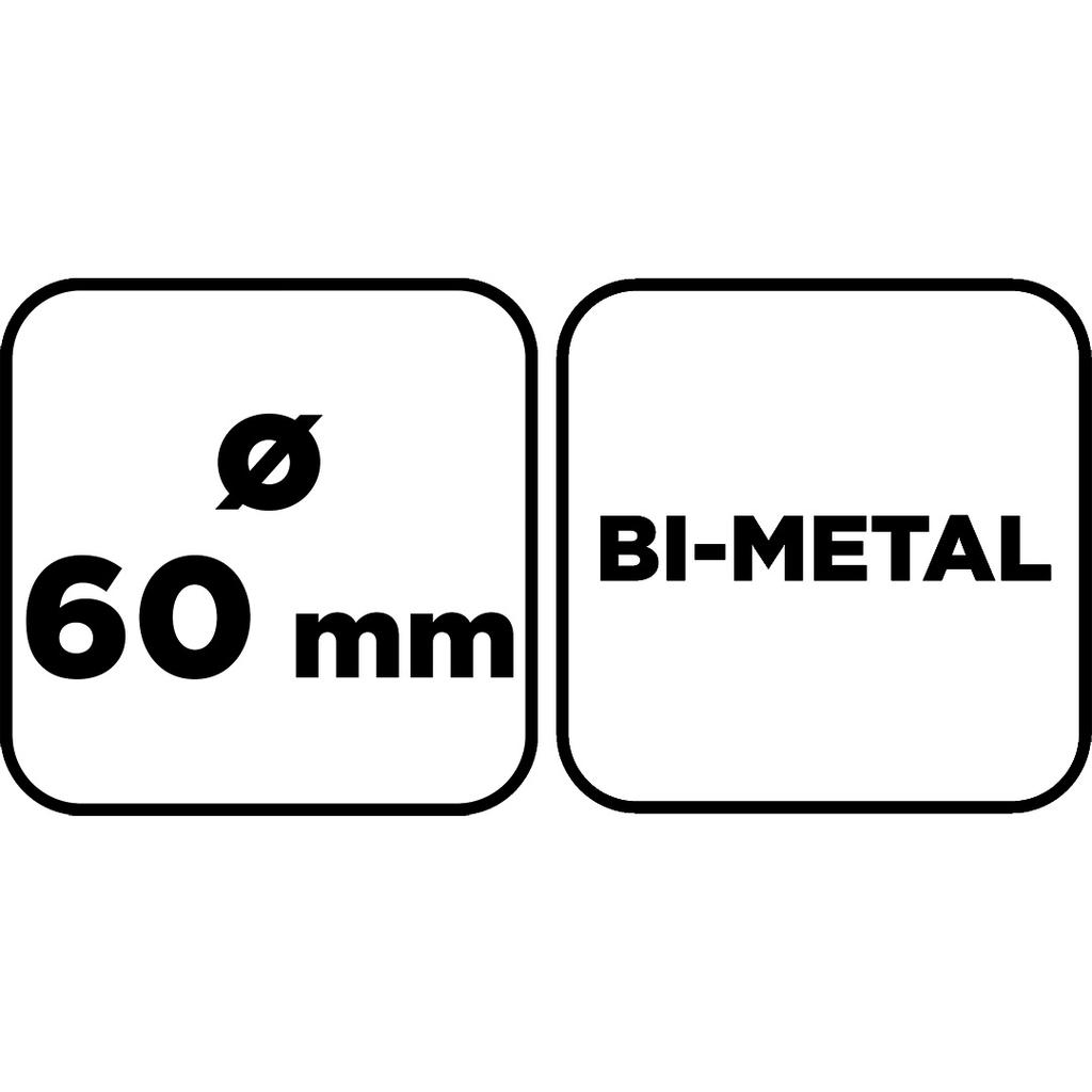 Otwornica bi-metalowa 60 mm