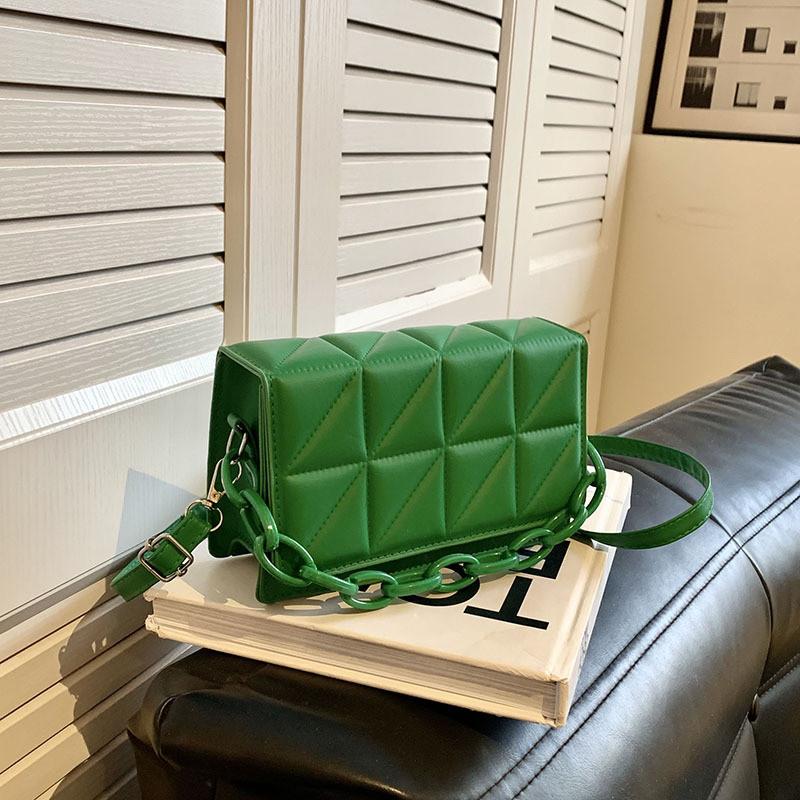 Trendy Pu Leather Small Square Shoulder Bag For Women Ideal For Everyday Fashion Needs