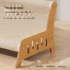 Super Durable Cat Scratch Sofa & Nest - Large, Wear-Resistant Sisal Board, No Shedding Pet Supplies.