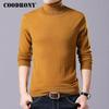 Brand Men Casual Turtleneck Pull Homme Autumn Winter Merino Wool Sweater Warm Cashmere Pullover Sweater Men