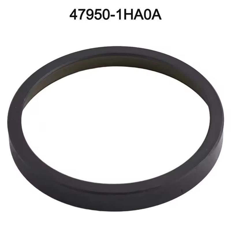 Wheel Speed Sensor Tone Ring 47950-1HA0A Black Replacement tallation For Nissan For Versa 2012--A02G
