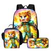 Minecraft Printed Backpack Children'S Elementary School Bag