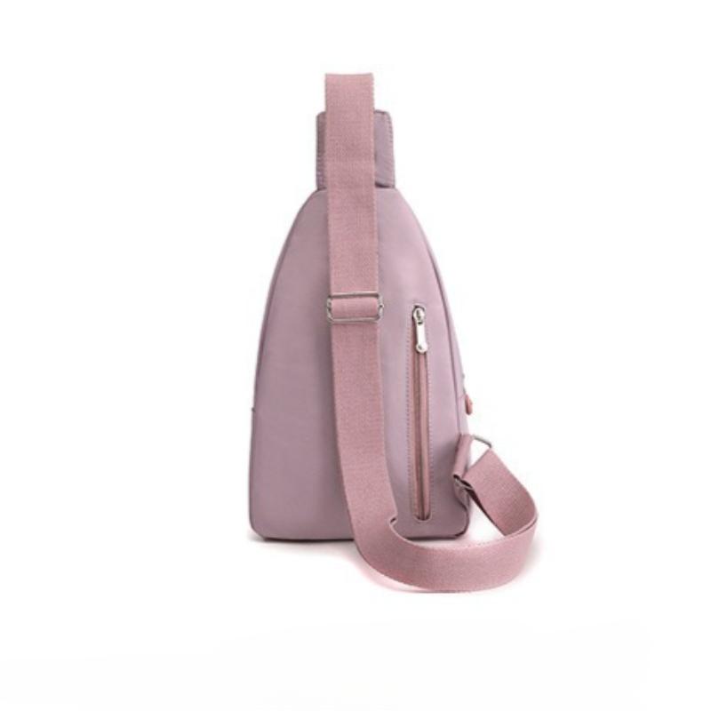 Chest Bag Women's Fashionable Small Backpack Large Capacity Versatile Shoulder Bag Portable Travel Chest Crossbody Bag Multi-layer Printed Armpit Bag
