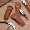 Kostenloser Personalisierter Korkenzieher Gravierter Weinöffner Mit Etui Holzgriff Flaschenöffner Vatertag Geburtstagsgeschenke Männergeschenk