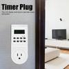 Timer Switch Plug Intelligent Programmable Outlet Timer Socket for Electrical Appliance(TST01US Plug )