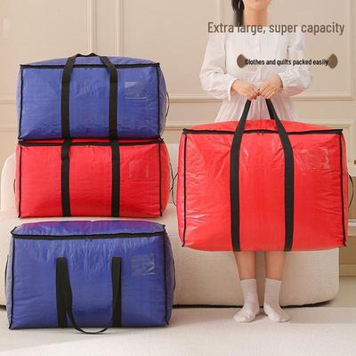 Vodotěsná skládací taška na uložení přikrývky - Velkokapacitní přenosná bavlněná taška
