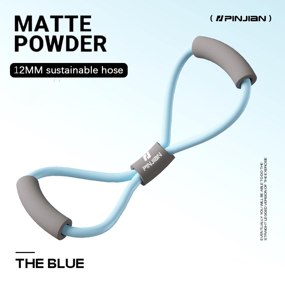 1PC 8-shaped Tensioner Resistance Band for Arms Chest Expander Gym Yoga Pilates Fitness Equipment Exercise At Home