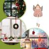 Christmas Angel Girl Doll Pendant Xmas Tree Hanging Pendants Angel Girl Plush Toy Christmas Home Decoration Kids Gifts