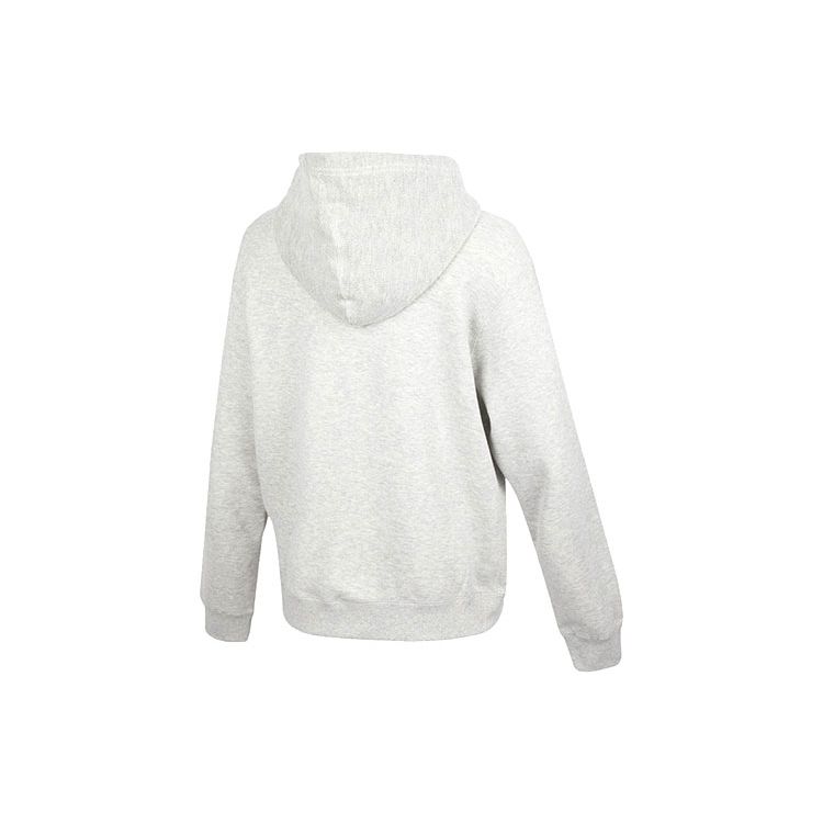 Nike Embroidered Logo Hoodie Men Tops Heather-Gray DM5463-050