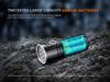 Fenix LR35R Pro Dial 6000mAh Battery Battery Flashlight, 10,000 Lumens, White/Red/UV Light, Switch, USB-C Rechargeable, (Two Packs)