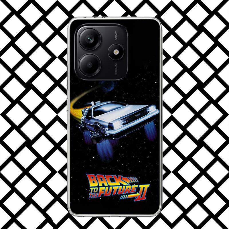 Back To The Future TV Phone Case for Xiaomi Redmi Note 15 14 14S 13 12 12S 11 Pro Plus 11E 11T 11S 10S 5G Soft Cover Fundas Redm
