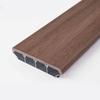 Modern Square Decking Flooring Wood Grain Aluminum with Waterproof and Anti-Slip Features for Courtyards