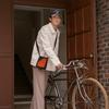 Pleatsmama Mini Messenger Bag Orange