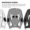For SV650 SV650X 2025 2016-2025 2024 Wind Deflector Motorcycle Windshield Cover Screen Bike (Black)