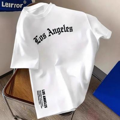 100% Cotton Men's  Casual Short Sleeve T-shirts