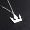 Spiel Kingdom Hearts Kette Anhänger Halskette Sora Schlüsselanhänger Krone Anhänger Statement Choker Halskette Damen Herren Schmuck Cosplay