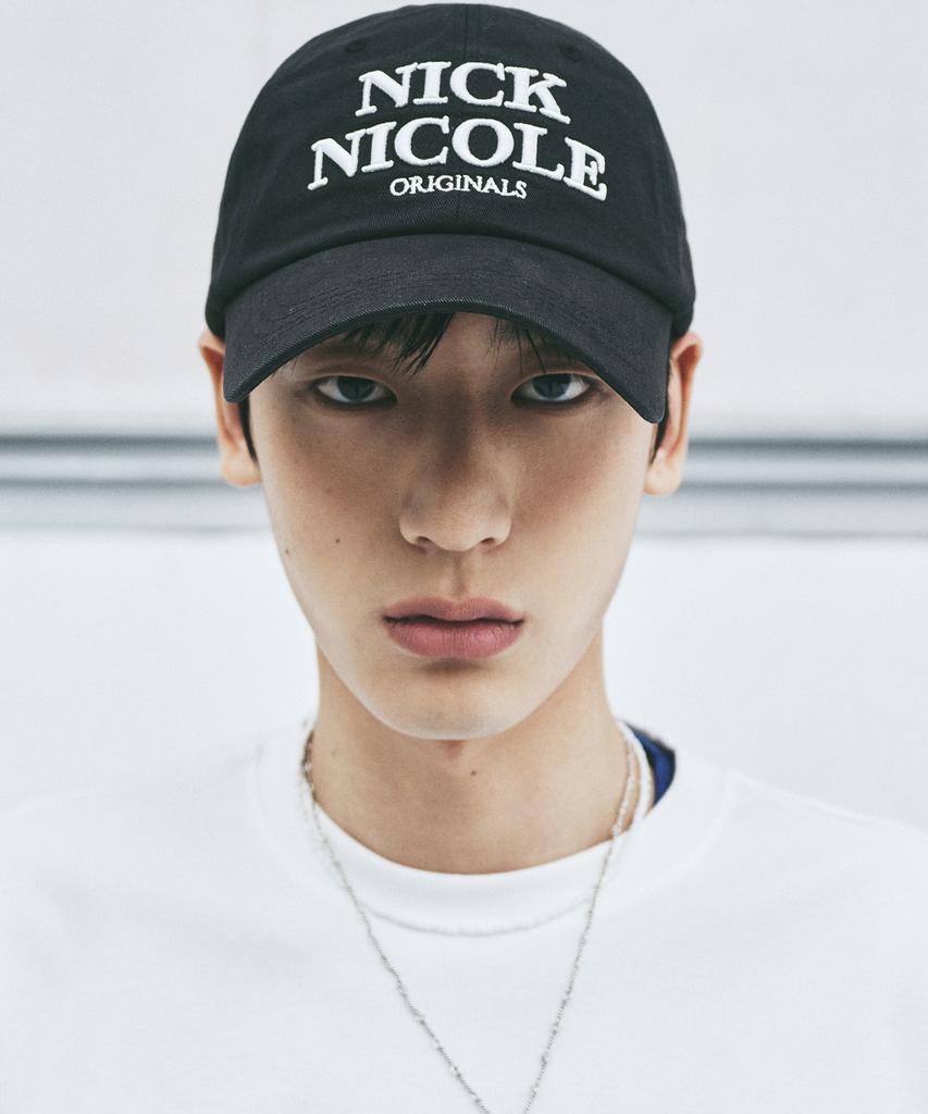 Nigaennikol Originals Nicole Ball Cap_Black White