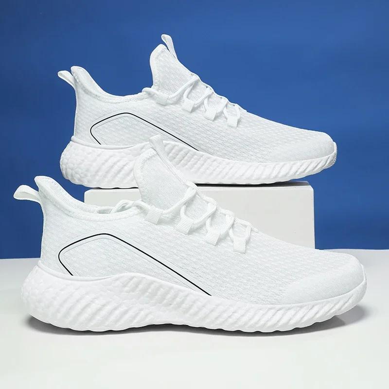 YRZL Casual Sneakers Men Light Suitable for Running Exercise Healthy Living Vulcanized Walking Tennis Shoes Athletic Sports Shoe
