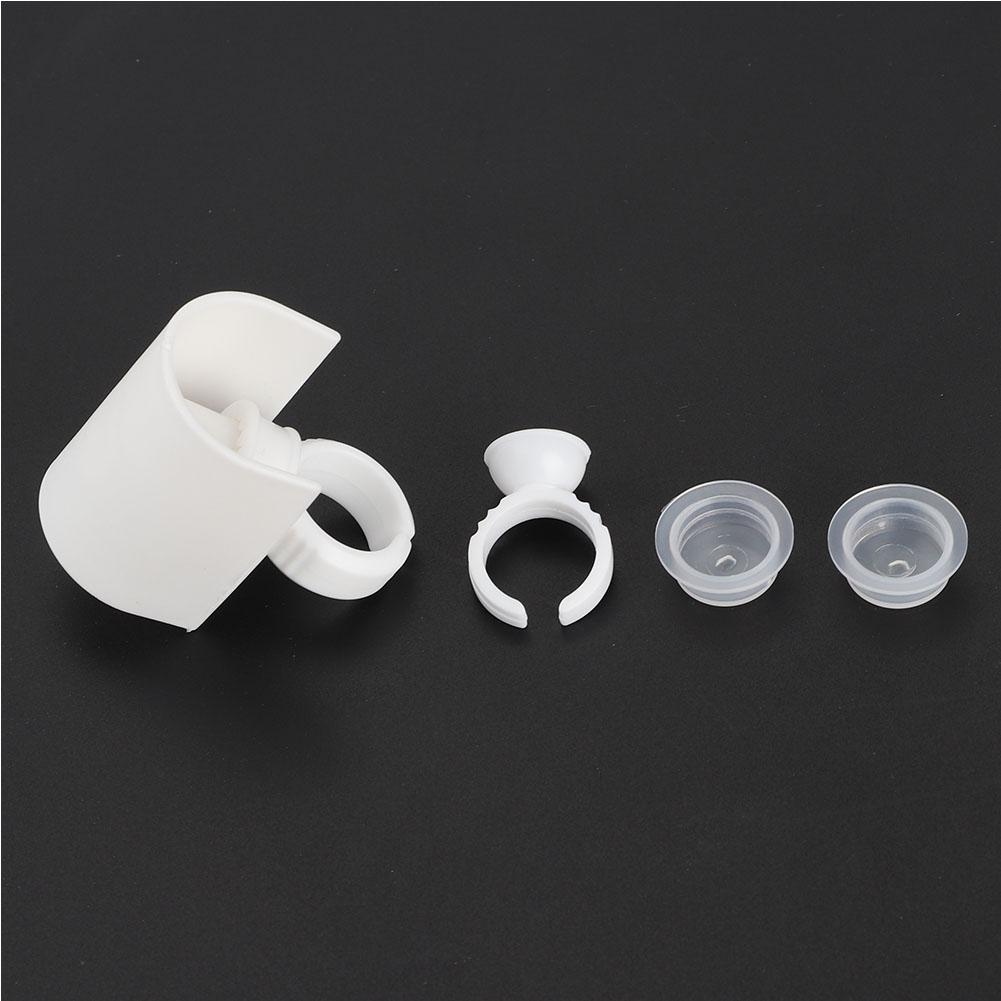 Grafting False Eyelashes Extension Glue Cup U Shaped Pallet Lashes Holder Makeup Tool 01#