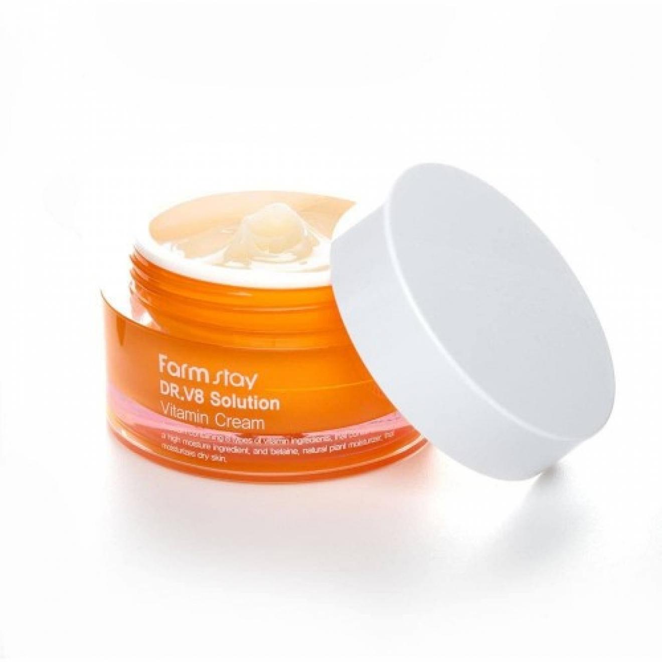 

Farm Stay DR.V8 Solution Vitamin Cream 50ml +RANDOM GIFT
