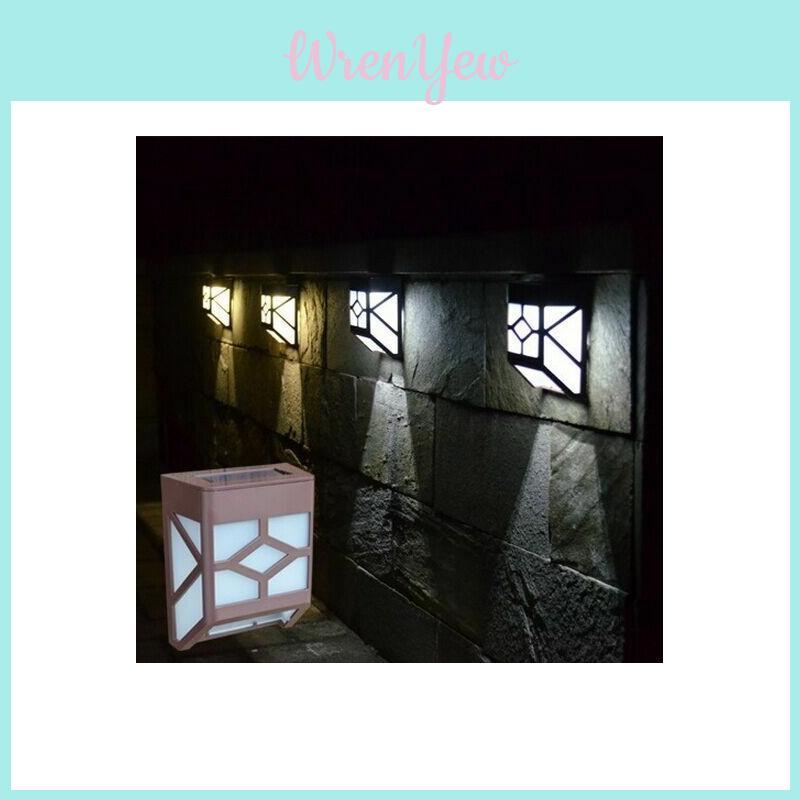 Premium Quality Solar Powered Wall Mount 2 Led Lantern Light For Elegant Gardens