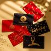 Card Cards with Envelopes Stickers Christmas Greeting Card Blessing Merry Christmas Bronzing