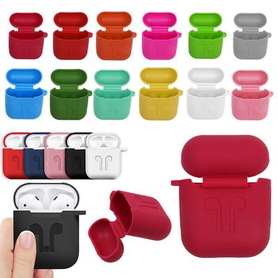 MagiDeal Silicone Shockproof Cover Skin For Apple AirPod Charging Box Blue