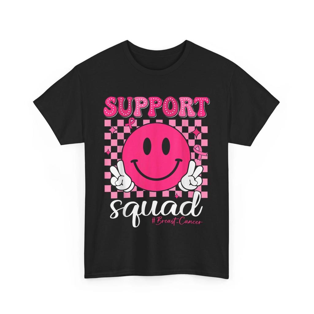 Breast Cancer Awareness Shirt, Support Squad Breast Cancer Shirt