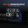 VEVOR Modified Sine Wave Inverter, 3000Watt, DC 12V To AC 230V LCD Display Power Inverter with 3 AC Outlets 2 USB Port 1 Type-C Port 10 Spare Fuses