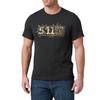 5.11 TACTICAL Tropical Lockup Short Sleeve T-Shirt (Black)